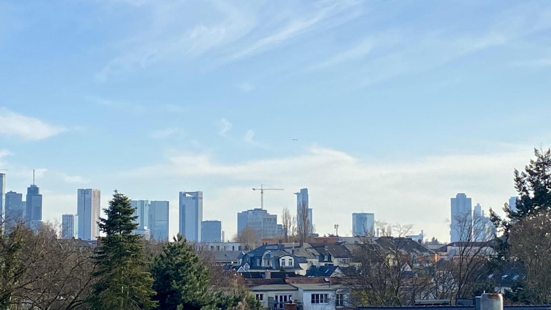 Schoenes Erwachen Im Frankfurter Penthouse Frankfurt am Main Eksteriør billede