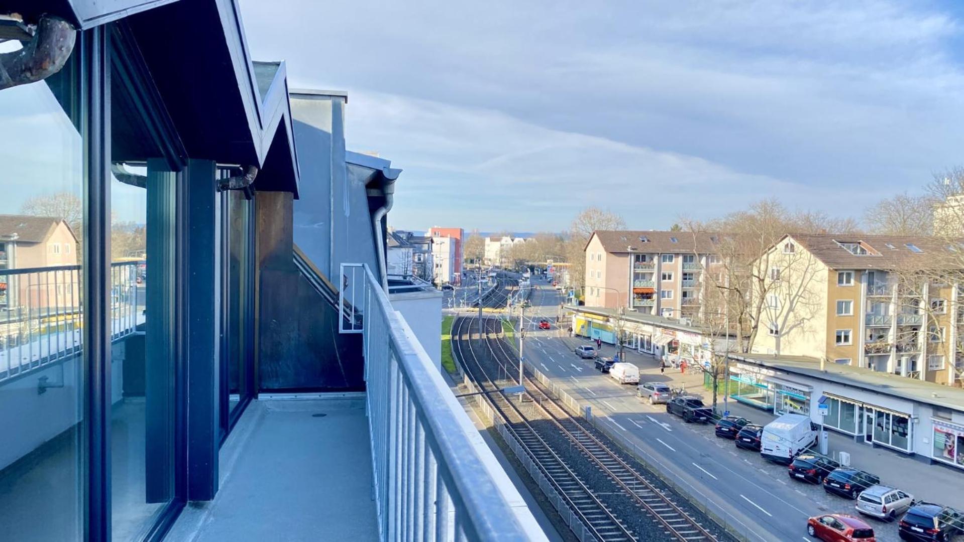 Schoenes Erwachen Im Frankfurter Penthouse Frankfurt am Main Eksteriør billede